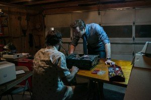 Scoot McNairy and Lee Pace - Halt and Catch Fire _ Season 1, Episode 1 "PIlot" - Photo Credit: Tina Rowden/AMC