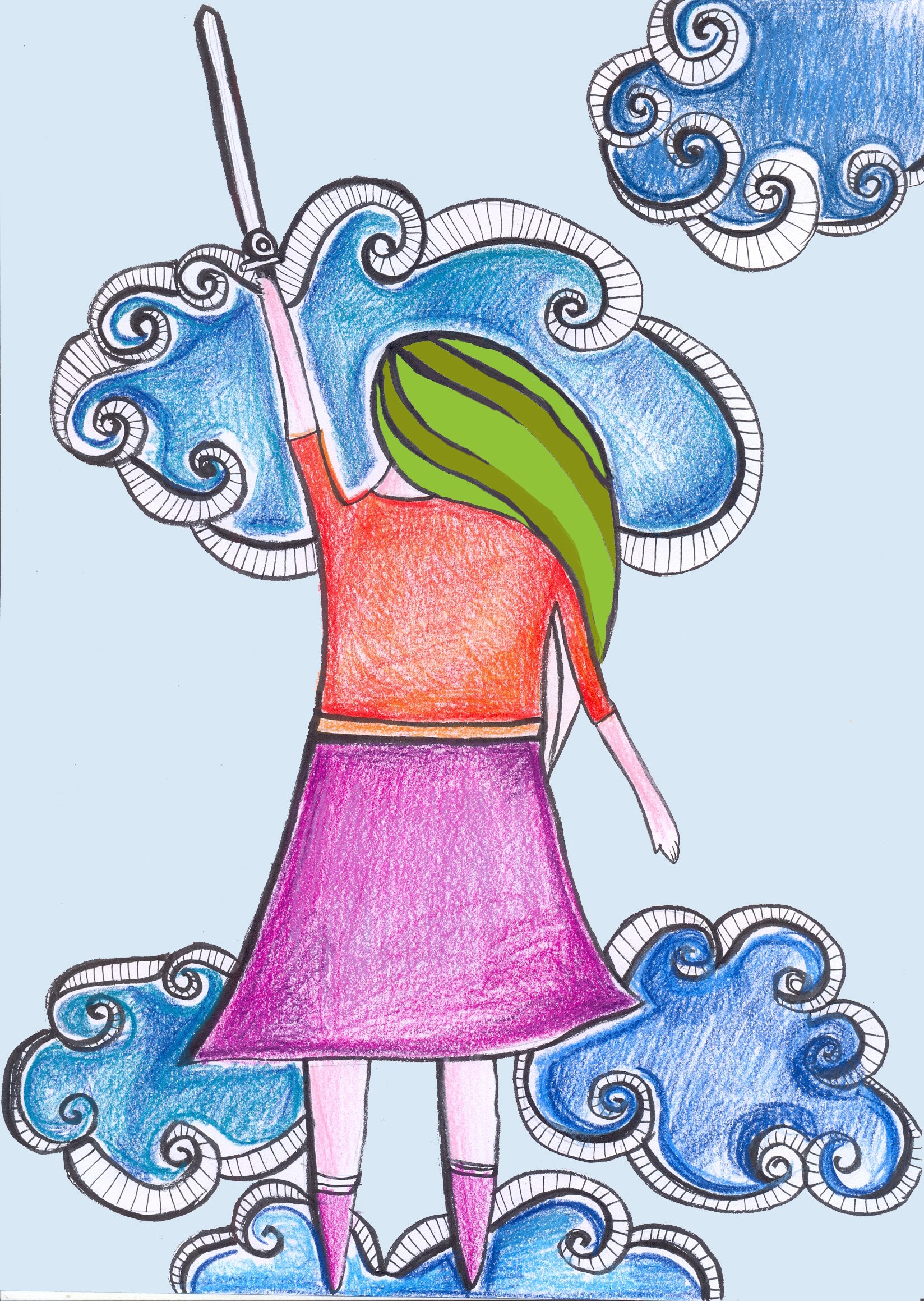 Illustrazione di Anna Giordano. Pagina facebook: www.facebook.com/annaillustrazioni