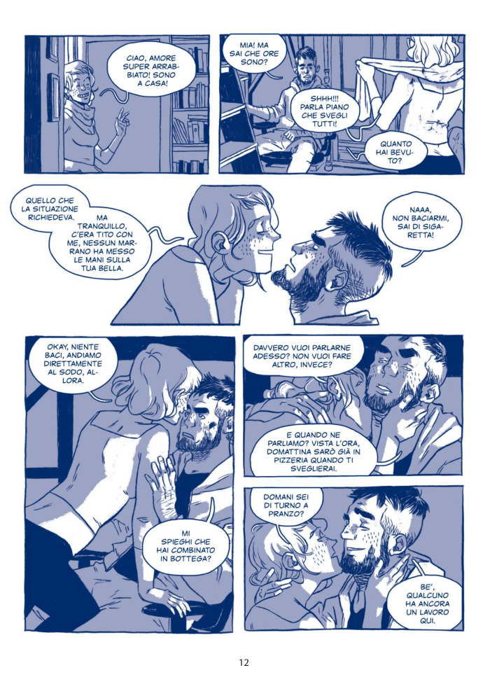 Flavia Biondi, La giusta mezura, Bao Publishing, recensione, una banda di cefali